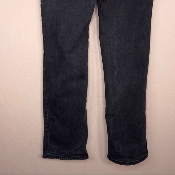 Size 8 Black Grey Bootcut Jeans  Cotton Blend Stretch Time And Tru Goth Punk - Picture 6 of 12